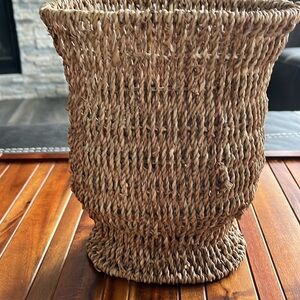 Large wicker vase​